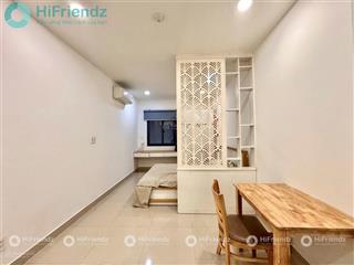 Studio vách ngăn tách bếp full nội thấtthang máy, hầm xe, bảo vệ 24/24 gần cầu nguyễn văn cừ