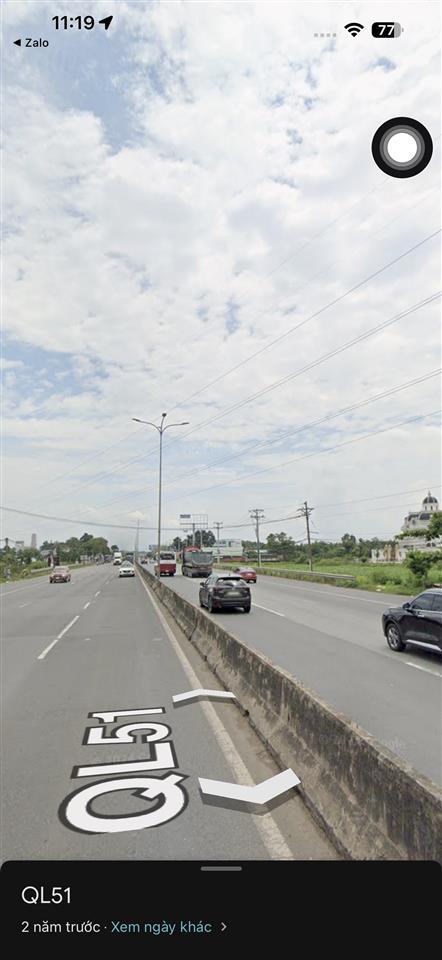 Bán đất mặt tiền quốc lộ 51  3.038m2 (20x120m)  nở hậu 30m  thuận tiện di chuyển