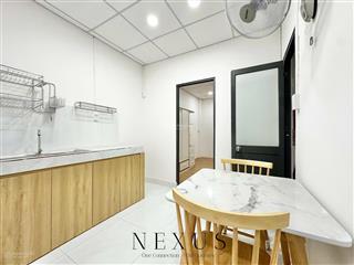 Căn hộ 1 phòng ngủ ngay vincom quang trung, gần ngã 5 chuồng chó, full nội thất