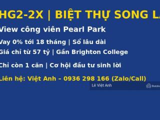 Hg22x biệt thự song lập trung tâm global gate hỗ trợ vay 0% trong 18 tháng
