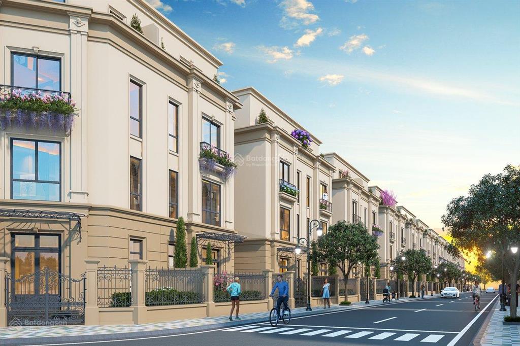 Bán biệt thự song lập thiên nga 136m² hướng tây nam, view công viên, bể bơi vinhomes global gate