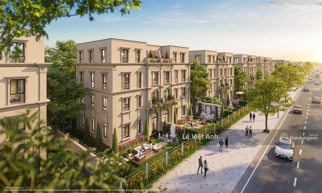 Bán 4 căn song lập giãn xây bình minh vinhomes wonder city, 228m²/căn, giá 172,368 tỷ