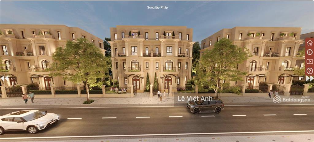 Bán 4 căn song lập giãn xây bình minh vinhomes wonder city, 228m²/căn, giá 172,368 tỷ