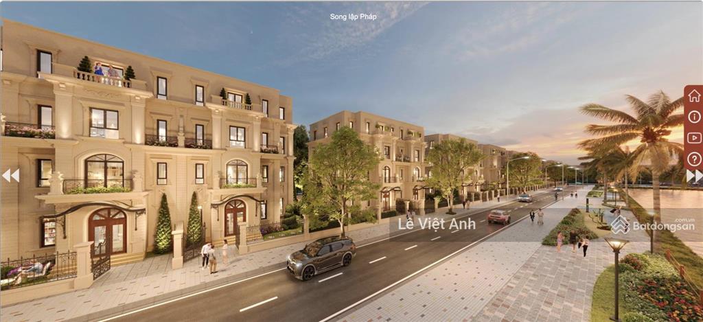 Bán 4 căn song lập giãn xây bình minh vinhomes wonder city, 228m²/căn, giá 172,368 tỷ