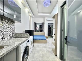 Cho thuê căn hộ studio bancol 27m2 full nội thất  máy giặt sấy riêng biệt  ngay cầu vượt 3/2
