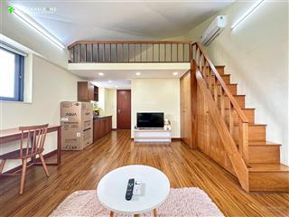 Căn hộ duplex tone gỗ cao cấp gần crescent mall, phú mỹ hưng quận 7
