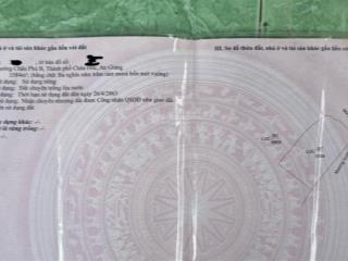 (hót) chính chủ bán 3600m2 xoài thái, đẹp, co hàng rào kiên cố, đương 304 châu đốc. 950tr/1000m2