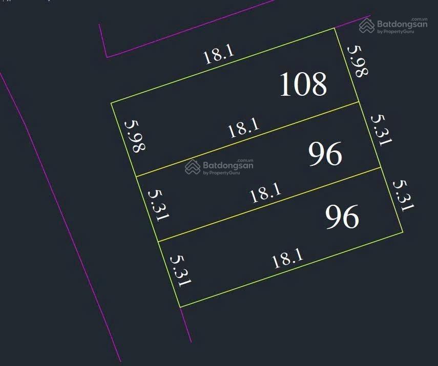 Bán đất đông sơn, quang tiến, sóc sơn, hà nội, 3,072 tỷ, 96m2 view đẹp