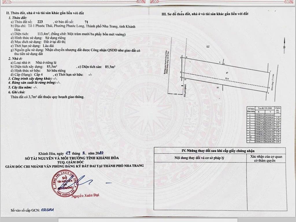 Bán dãy trọ phước long gần uỷ ban phường nam nha trang