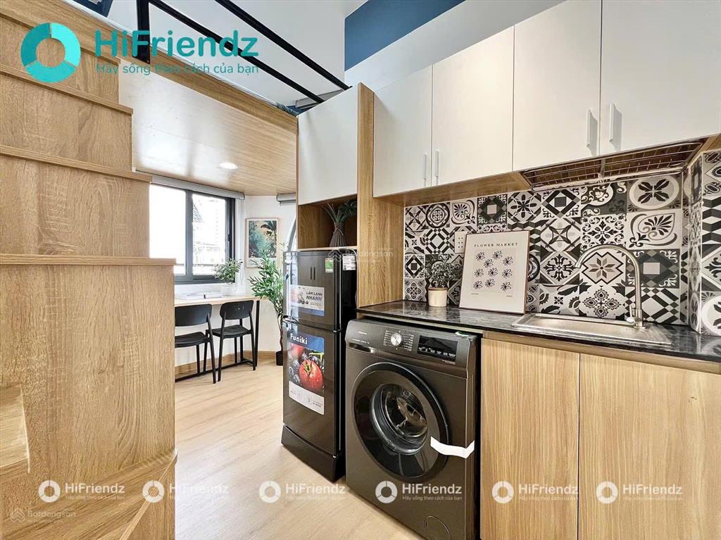 Cho thuê chdv full nội thất máy giặt riêng ngay chợ thạch đà phạm văn chiêu