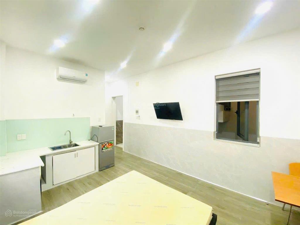 Cho thuê căn hộ  đầy đủ nội thất mới 100% ở được 2  3 người cam kết y hình  đúng hình đúng giá