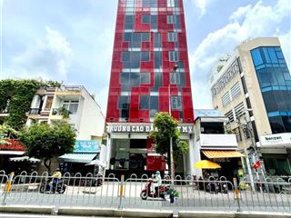 Toà nhà cao đẳng việt mỹ, gò vấp, dt 226m2 (10.8m x 24m), hầm 8 tầng, hđt 280tr/th, bán 63.5 tỷ