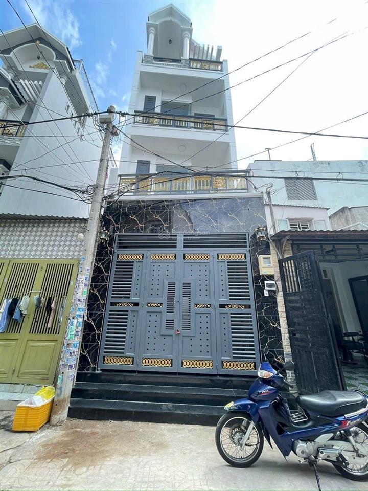 Bán nhà liên khu 56, 4x16m, 4 tấm, sát chợ