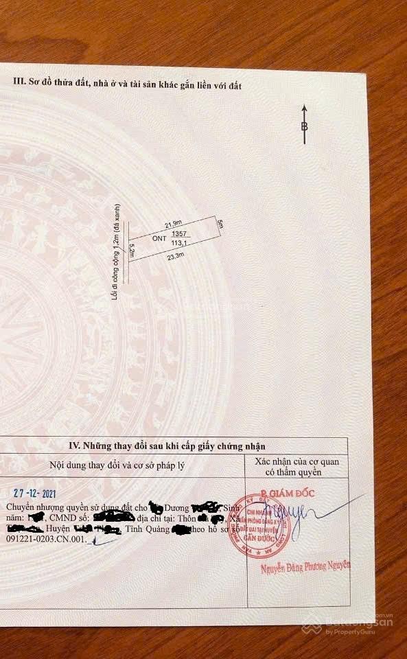 Bán đất giá tốt 113m2 thổ cư 1 tỷ 1,190 long khê  thương lượng giá thật vị trí thật