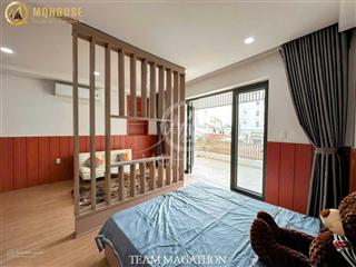 Cho thuê căn hộ 55m2 dạng 1pn, balcon full nội thất vị trí gần cầu thị nghè, tiện đi q1, q2
