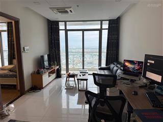 Cho thuê căn hộ cc 1pn balcon view thành phố, phòng trang bị full nội thất đẹp  vị trí giáp q1, q2