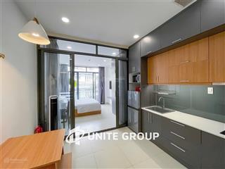 Cho thuê căn hộ mini quận 3, 1 phòng ngủ ban công 40m2 gần hồ con rùa cv tao đàn giáp chợ bến thành