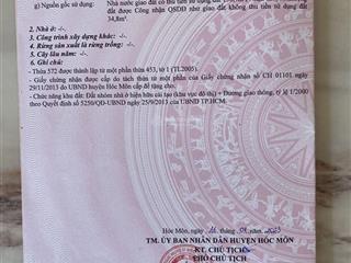 Cần bán đất thổ cư. dt 5x37 mt đường bà điểm 2, khu dân cư đông, tiện kinh doanh buôn bán