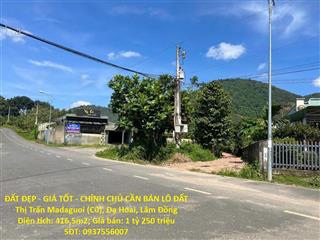 ĐẤT ĐẸP - GIÁ TỐT - CHÍNH CHỦ CẦN BÁN LÔ ĐẤT Thị Trấn Madaguoi (Cũ), Đạ Hoai, Lâm Đồng