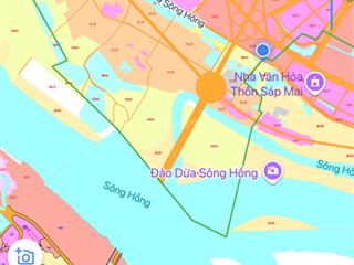 Siêu hiếm và độc lại đẹp  120m đất vành đai 3,5 nằm giữa vườn hoa chân cầu thượng cát, 2 mặt tiển