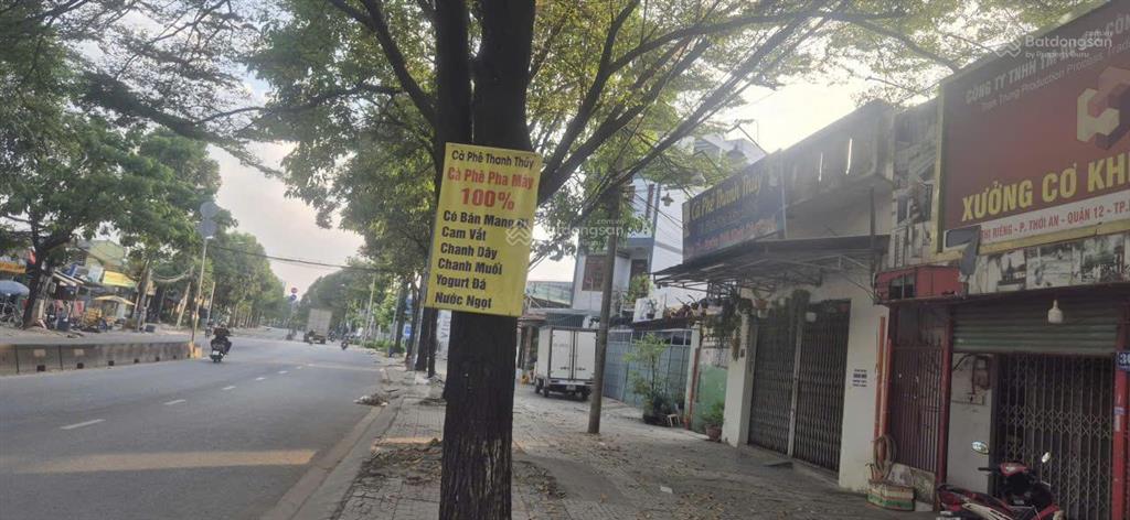 Bán nhà 2 mặt tiền lê thị riêng, p.thới an, quận 12, gác lửng. vị trí đẹp, dt 120m2, giá 14 tỷ