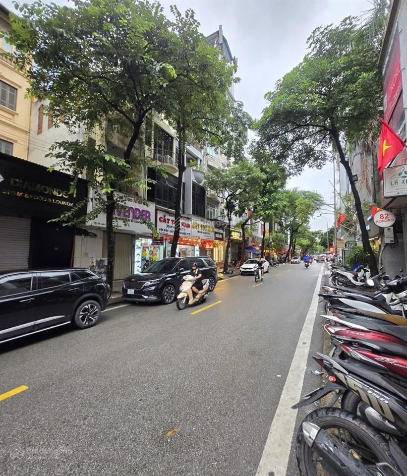 Bán nhà mặt phố nghĩa tân  dt 90m2 mt 6m  ô tô vỉa hè kinh doanh sầm uất xây 9 tầng thang máy đẹp