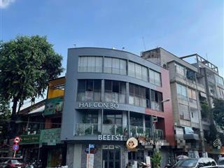 Kẹt bank bán gấp nhà mặt tiền bà huyện thanh quan, 10x15m, 4 tầng, hđt 150 tr/th, giá chỉ 63 tỷ