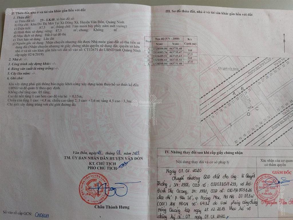 Hàng hiếm 1 ô tb lõi trung tâm gần tttm + khu dân cư hiện hữu, giá chỉ 31tr/m2