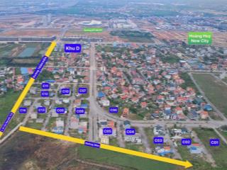 Bán lô biệt thự 105m2 khu c, tđc bắc sông cấm.  0946 849 ***