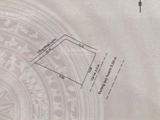 Bán lô đất mặt tiền đường 5m5, khu tái định cư phan bá phiến