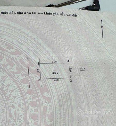 Bán đất đẹp nhất nam hồng, ô tô vào, ngõ thông, 2 bước ô tô tránh, dt46m2,mt5m, 3.25 tỷ