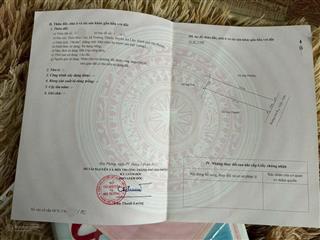 Bán đất tuyến 2 thuộc thôn hòa chử, trường thành, an lão, hp