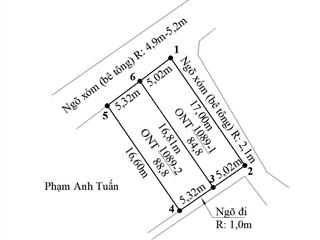 Lô đất đẹp tại an thắng, an lão, hp