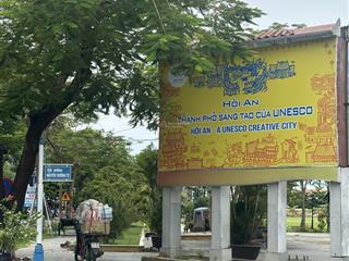 226m2, ngay palm garden resort, khu du lịch đông đúc, mặt tiền lạc long quân chỉ 14.2 tỷ hội an.