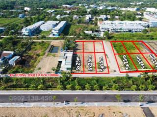 Bán đất thị trấn đức hòa  sổ hồng riêng  gần vin green city  chợ  đh tân tạo