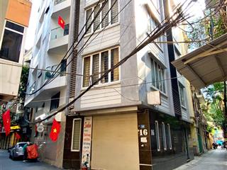 Bán nhà nguyễn ngọc vũ, ngõ thông rộng, 66m2 x6 tầng thang máy, 18 tỷ sẵn dòng tiền