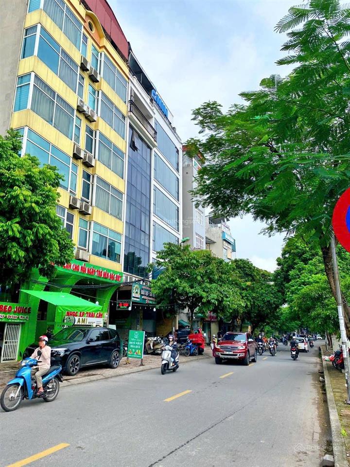 Mặt phố nguyễn ngọc vũ,vỉa hè,kinh doanh, ô tô, 110m x4tầng,mt 6m ,2 thoáng vv giá 52tỷ