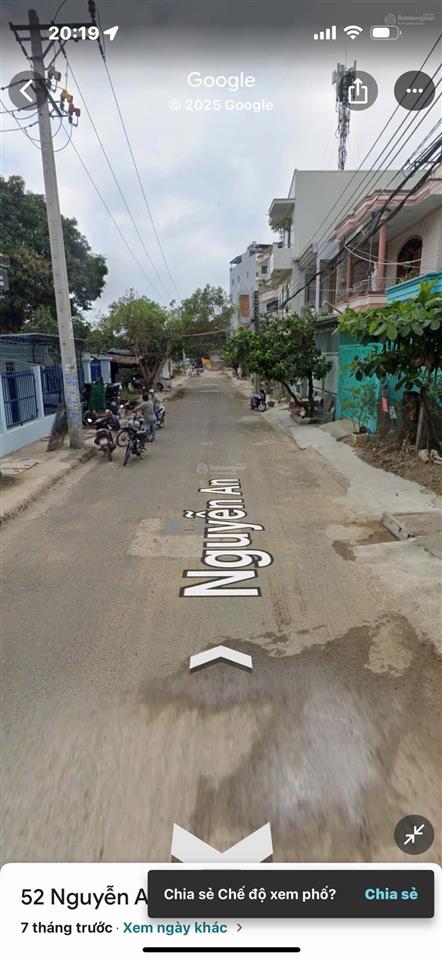 Bán đất ngang 7,7m mặt tiền nguyễn an hòn sện vĩnh hoà gần biển nha trang giá tốt chỉ 70 triệu/1m2