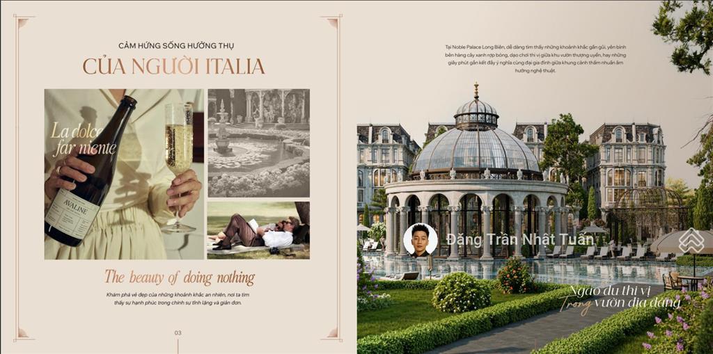 [trực tiếp cđt] mở bán dinh thự độc bản noble palace long biên, trái tim q.long biên, ck tới 13,5%