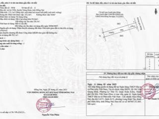 Bán đất nền tại an viễn, trảng bom chỉ với 1,3 tỷ, 120m2, tiềm năng tăng giá pháp lý đầy đủ