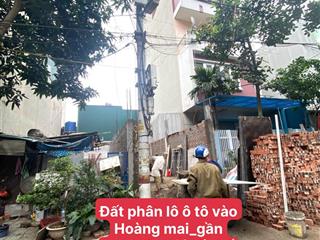 Nhà giá hợp lý / phân lô ô tô vào nhà / cạnh gamuda hoàng mai / sổ 56.5m / lòng đường 7m đấy ạ