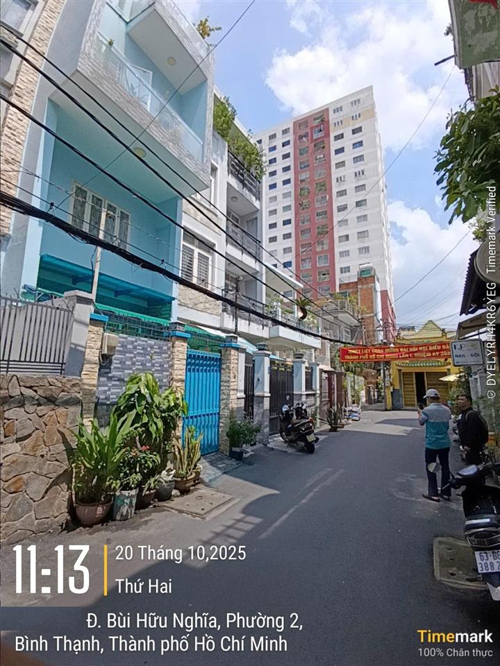 Gần chợ bà chiểu  hàng xóm quận 1, bán nhà 3 lầu, hẻm xe hơi đường bùi hữu nghĩa p2 (5x15m) 8pn