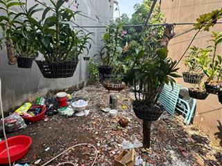 Bán đất tặng nhà cấp 4 đường nơ trang long, p. bình lợi trung, quận bình thạnh, dt 116,1 m2