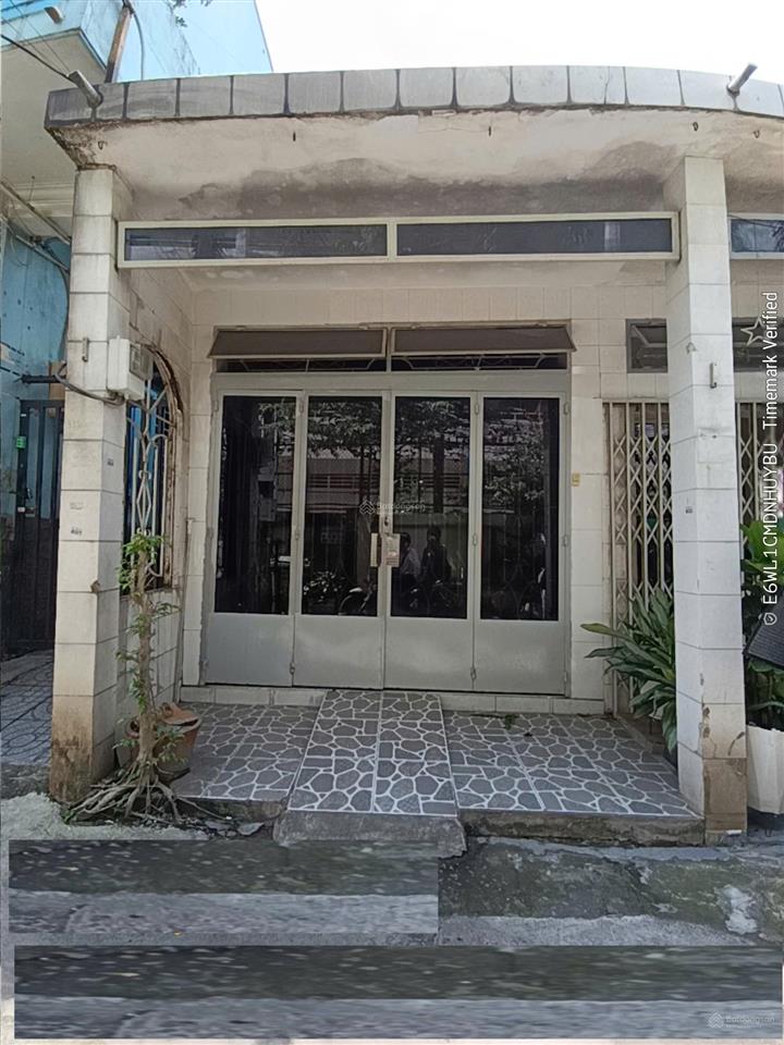 Bán đất tặng nhà cấp 4 đường nơ trang long, p. bình lợi trung, quận bình thạnh, dt 116,1 m2