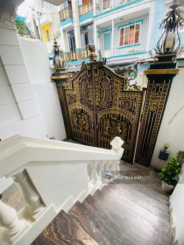 Ngay tttm emart gò vấp bán nhà đẹp phan văn trị 5x17m (cn 83m2, 313m2 sàn) 5 tầng thang máy