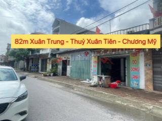 CHÍNH CHỦ CẦN TIỀN BÁN LÔ ĐẤT 82M TẠI THỦY XUÂN TIÊN-CHƯƠNG MỸ-HÀ NỘI