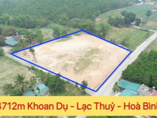 BÁN LÔ ĐẤT 4712M TẠI LẠC THUỶ-HÒA BÌNH