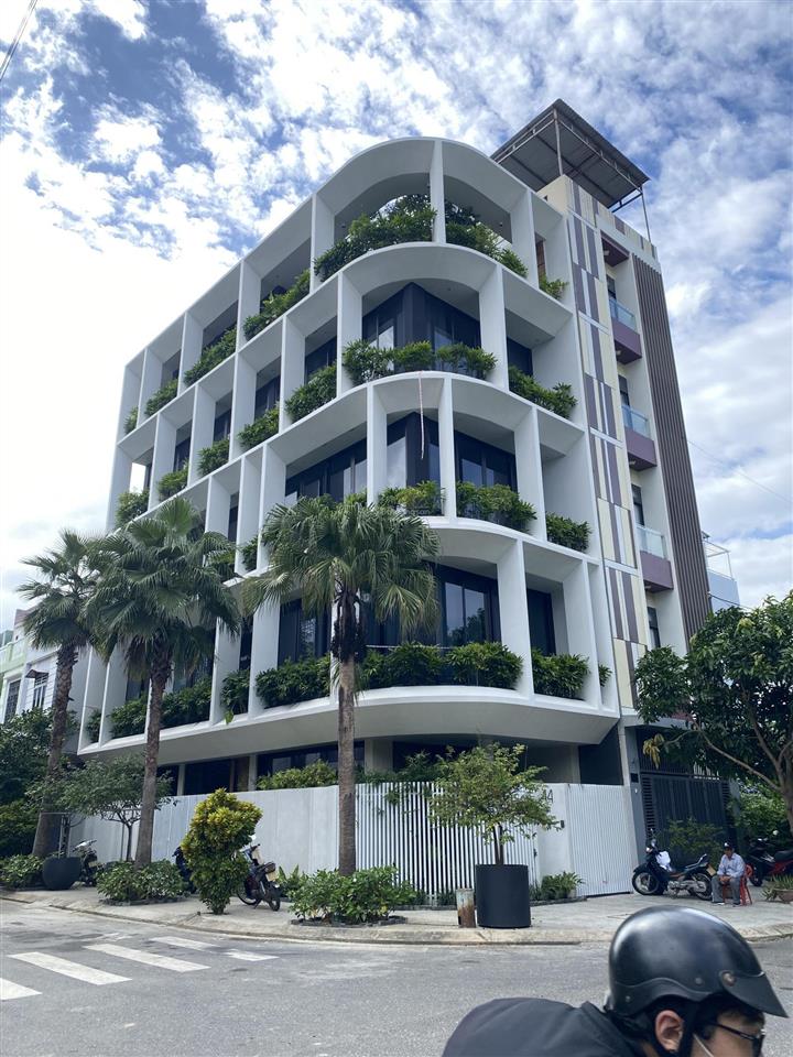 Mặt tiền đường 10.5m thanh nghị, hoà minh view hồ trước nhà, dt 105 giá 5,6 tỷ