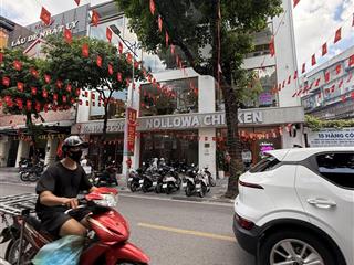 Bán toà nhà mặt phố hàng cót, hoàn kiếm , đang kinh doanh, 220m2 , 6 tầng, mt18m