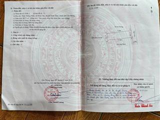 Chính chủ mở bán lô đất giá tốt  thống nhất, minh tân, kiến thụy